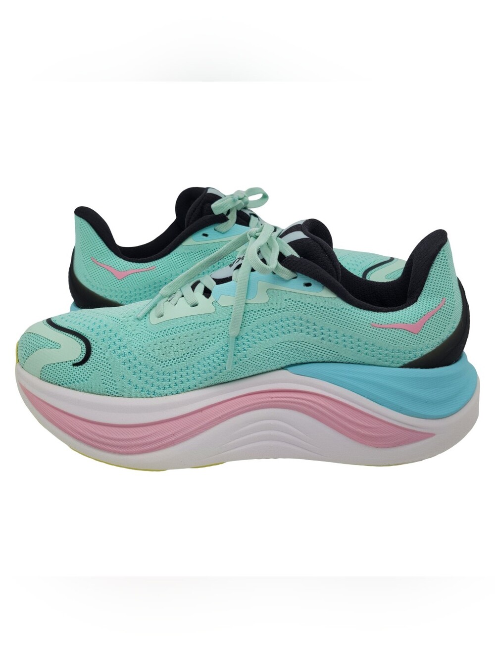 Hoka Women's Skyward X Running Shoes Mint Fluorite Blue Spark Size 8B - Picture 5 of 11